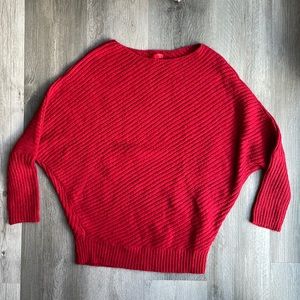 Red Cozy Medium Sweater from Jennifer Lopez